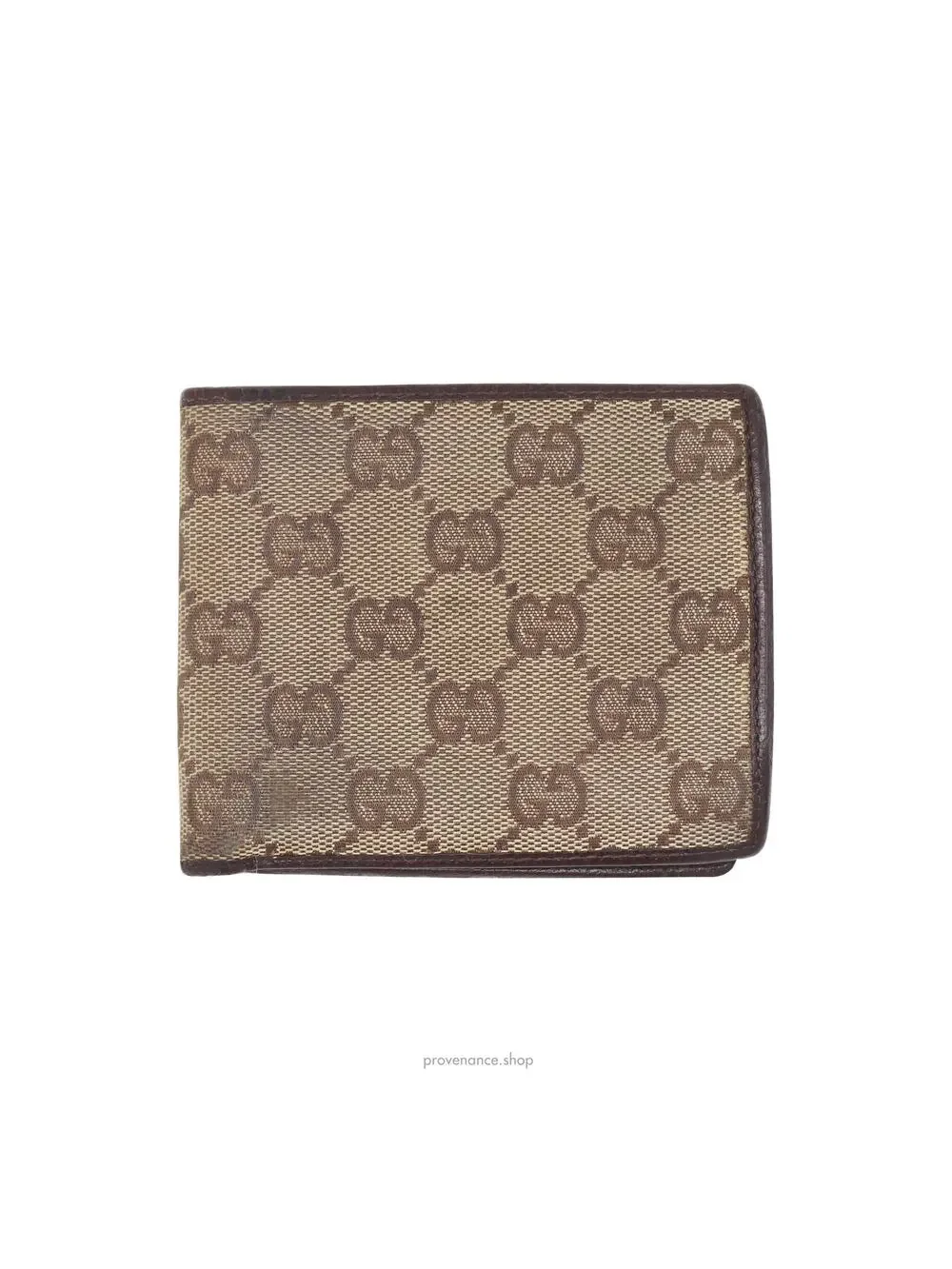 🔴 Gucci GG Canvas Bifold Wallet